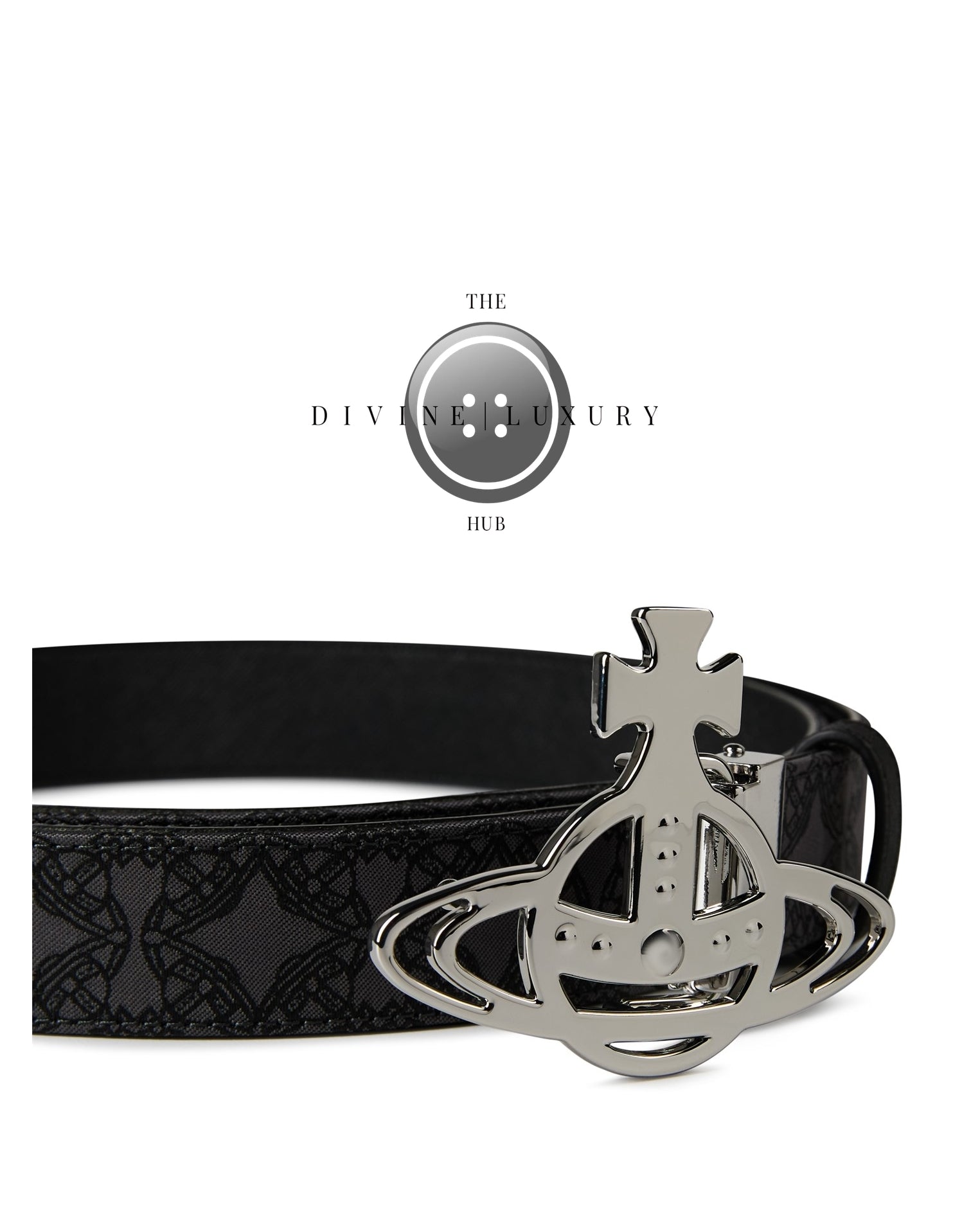 LUXURY HUB VIVIENNE WESTWOOD ORB LINE REVERSIBLE BELT