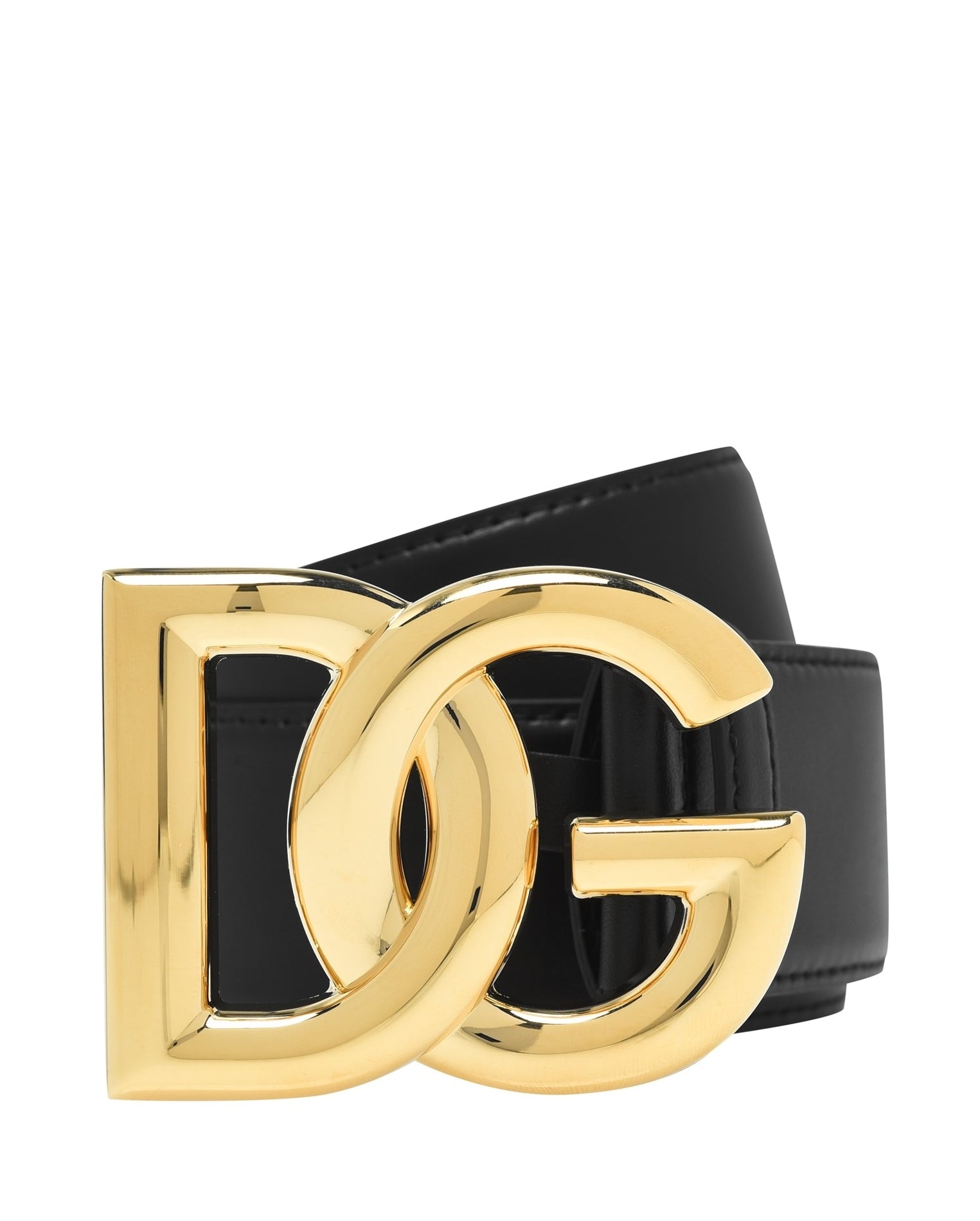 LUXURY HUB DOLCE AND GABBANA CROSSOVER LOGO BELT