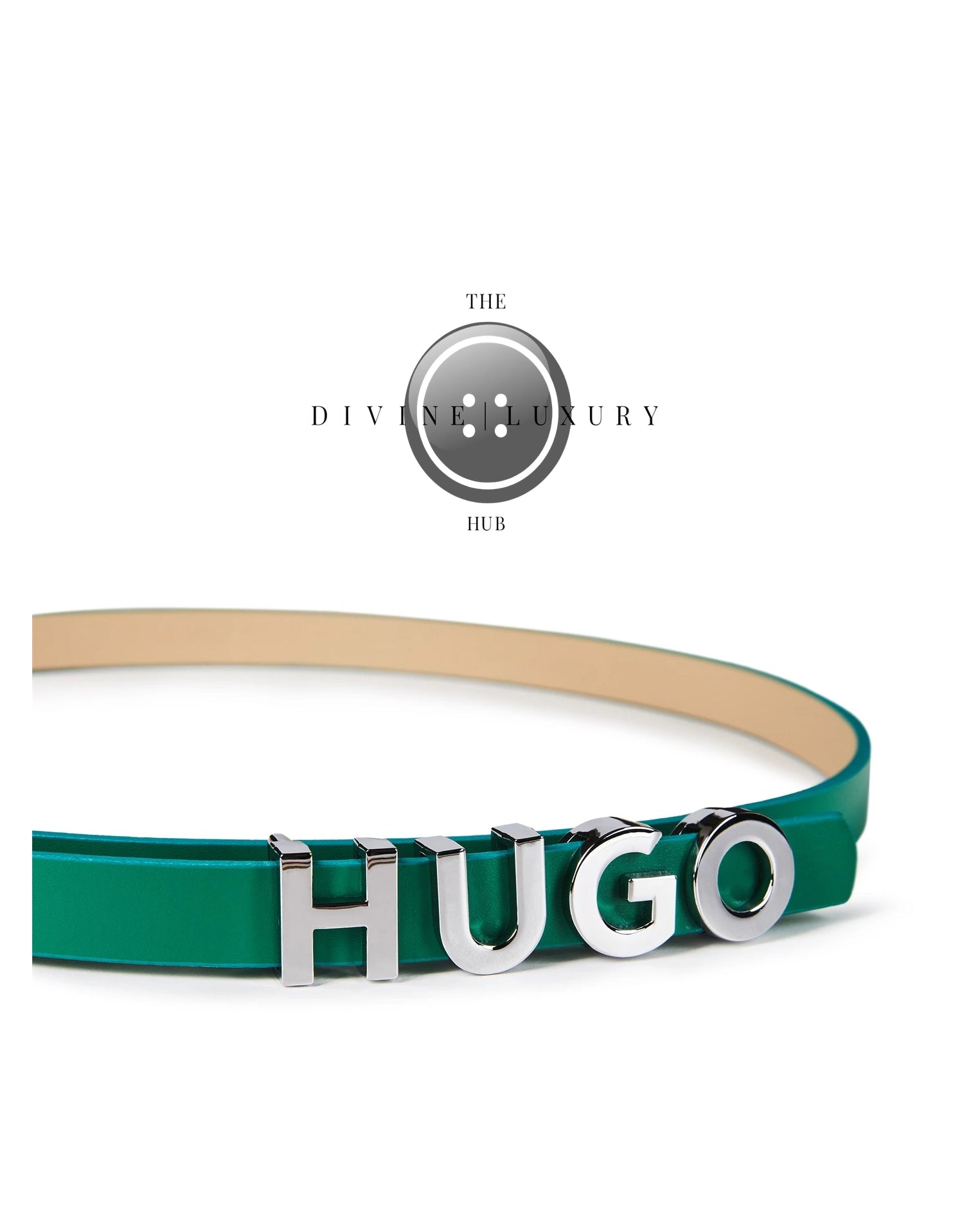 LUXURY HUB HUGO HUGO ZULA BELT 1.5CM WOMENS BELT