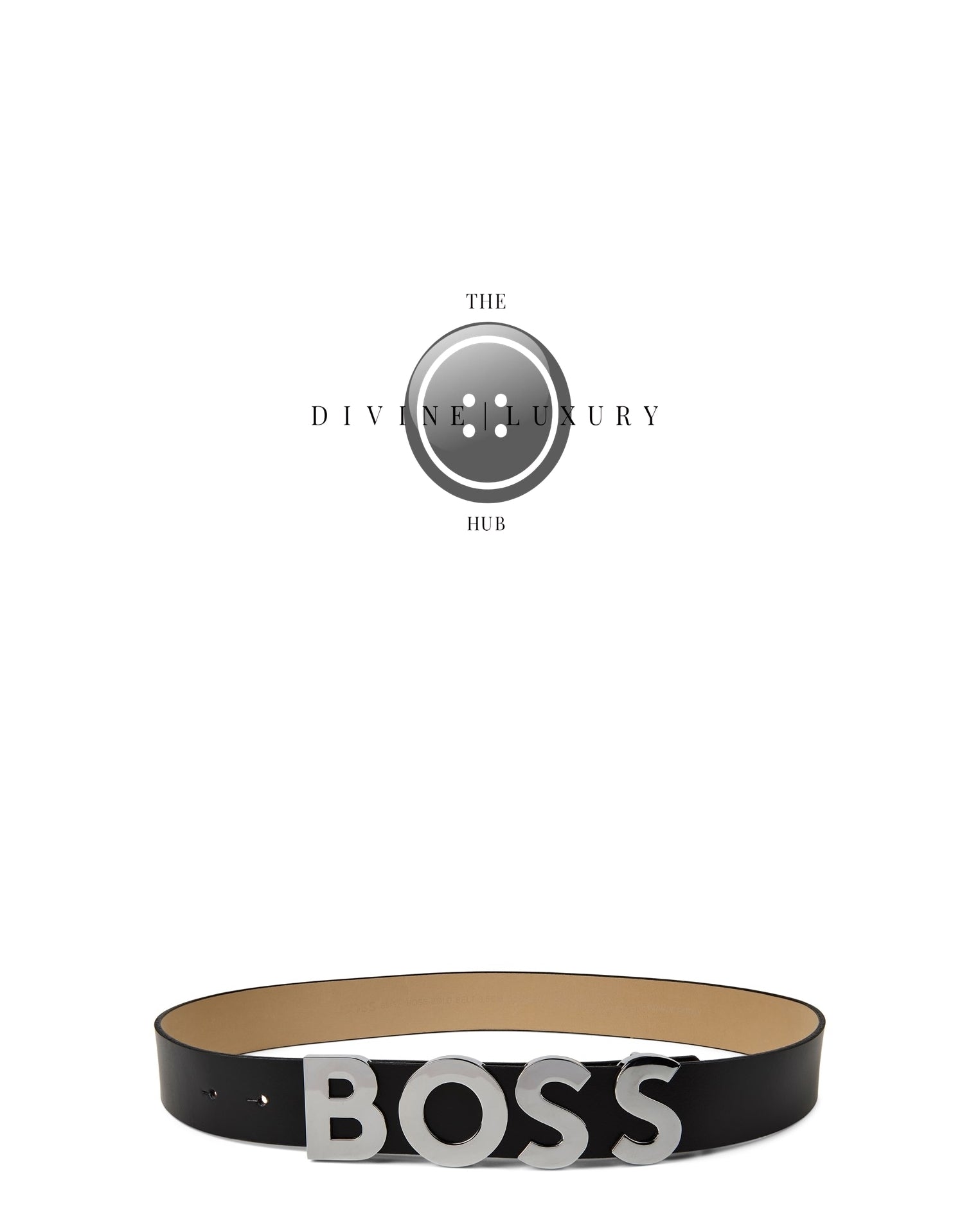 LUXURY HUB BOSS BOLD LOGO BELT