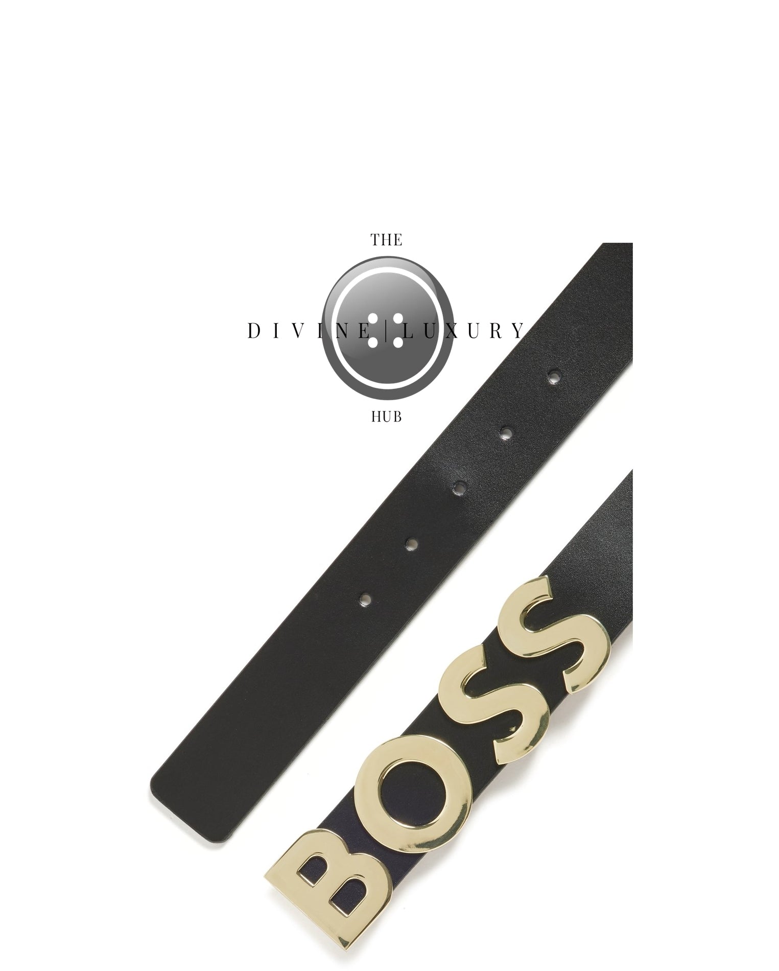 LUXURY HUB BOSS BOLD LOGO BELT