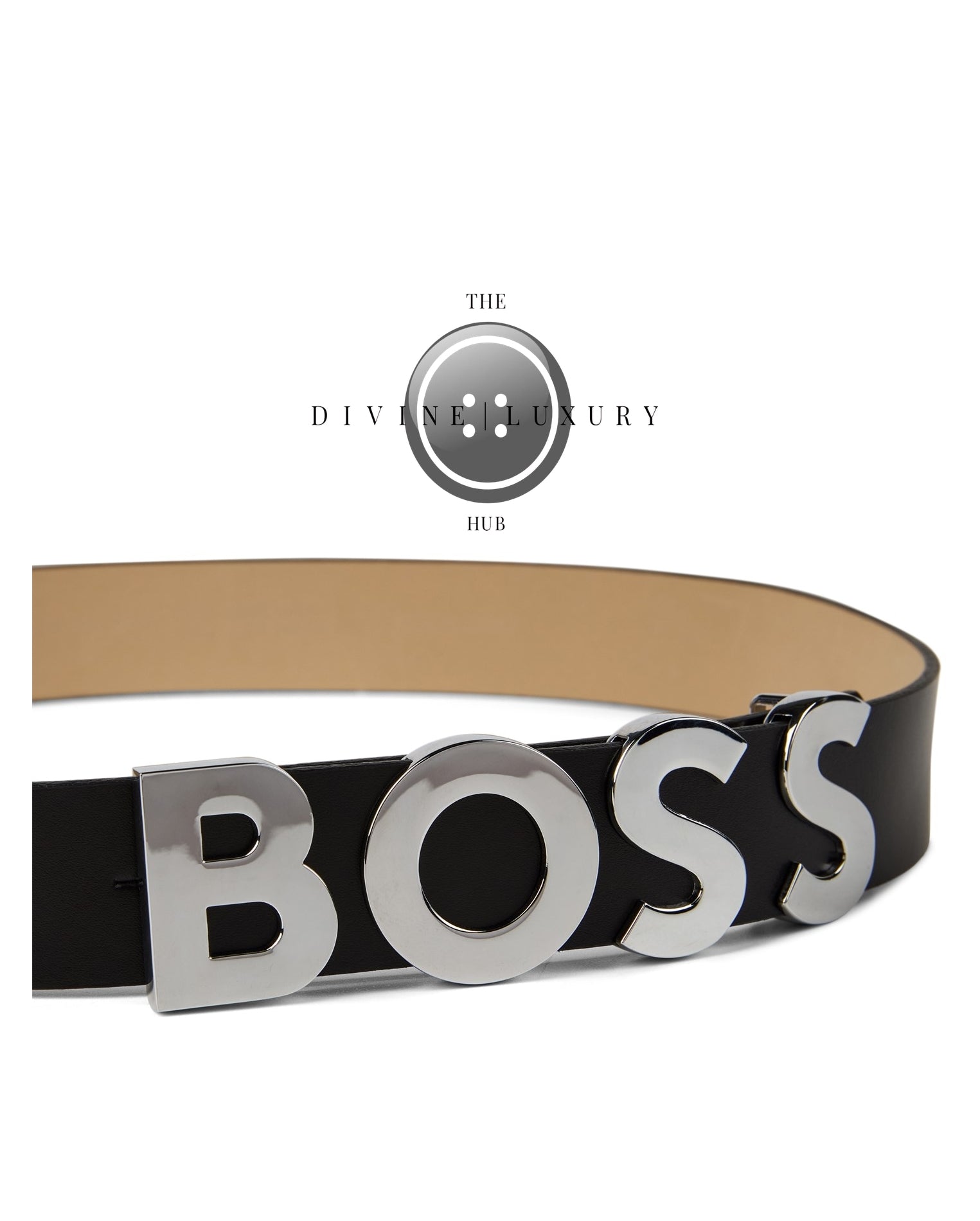 LUXURY HUB BOSS BOLD LOGO BELT