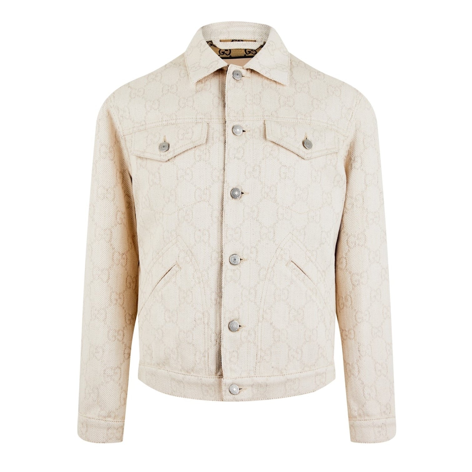 LUXURY HUB GUCCI GG COTTON JACQUARD JACKET