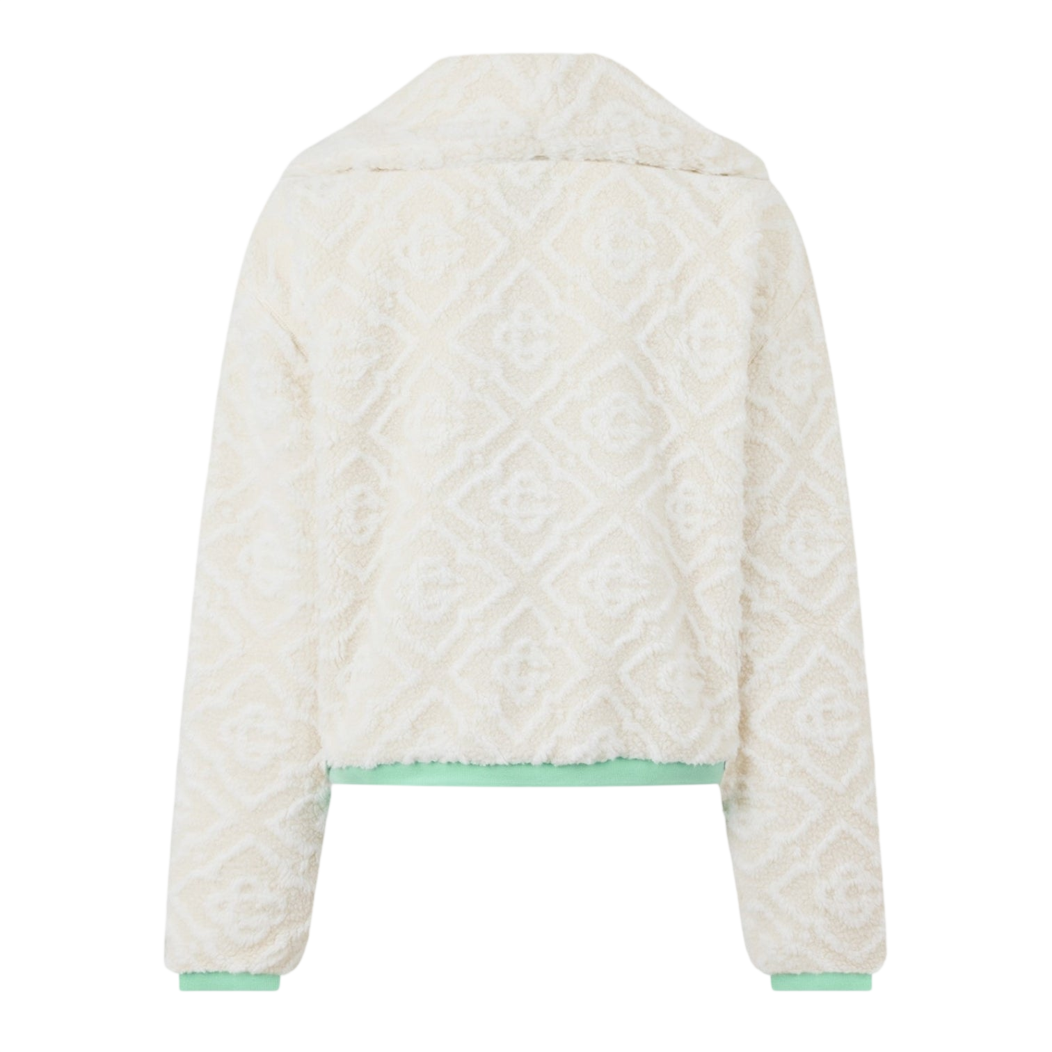 LUXURY HUB CASABLANCA WOMEN'S MONO FULL ZIP JACKET