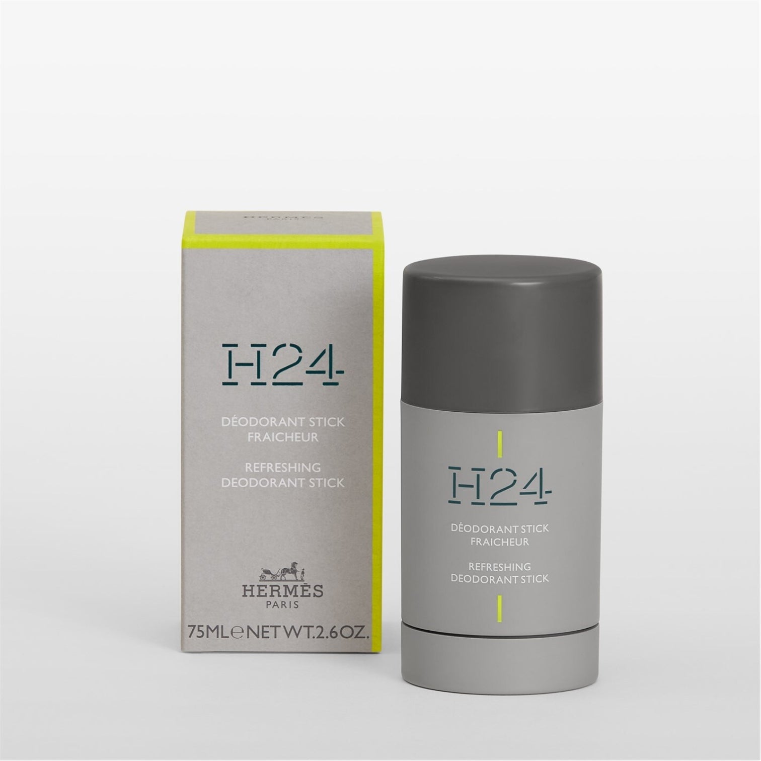 LUXURY HUB HERMES H24, REFRESHING STICK DEODORANT, 75 ML