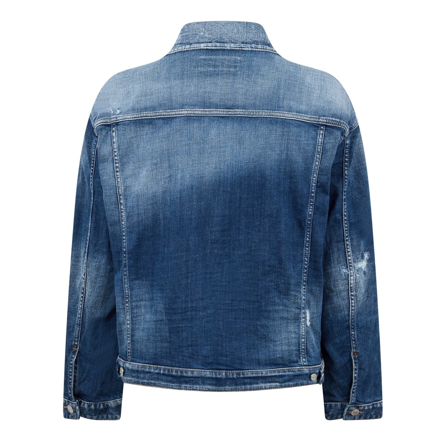 LUXURY HUB DSQUARED2 ICON KABAN DENIM JACKET