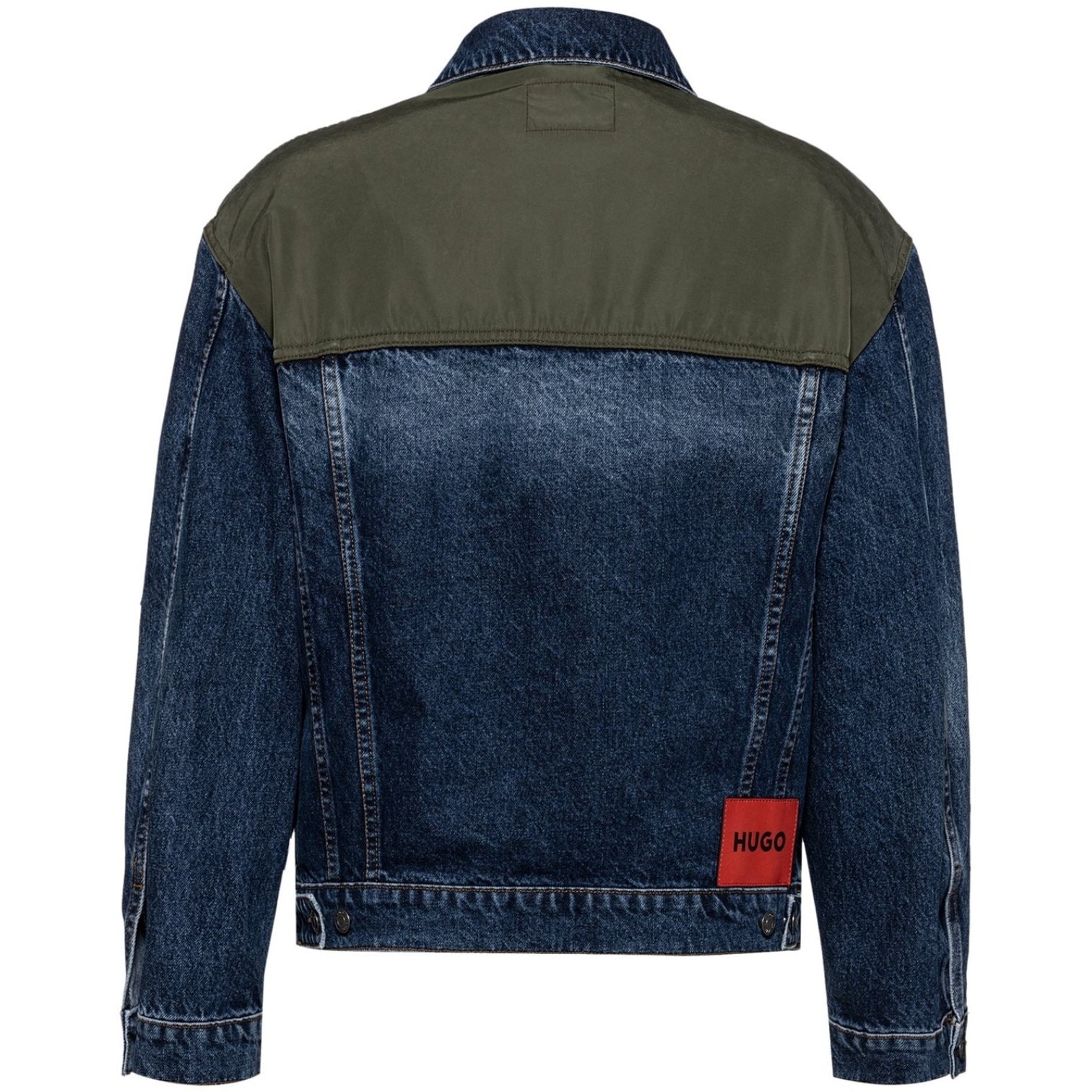 LUXURY HUB HUGO HYBRID RELAXED FIT DENIM JACKET