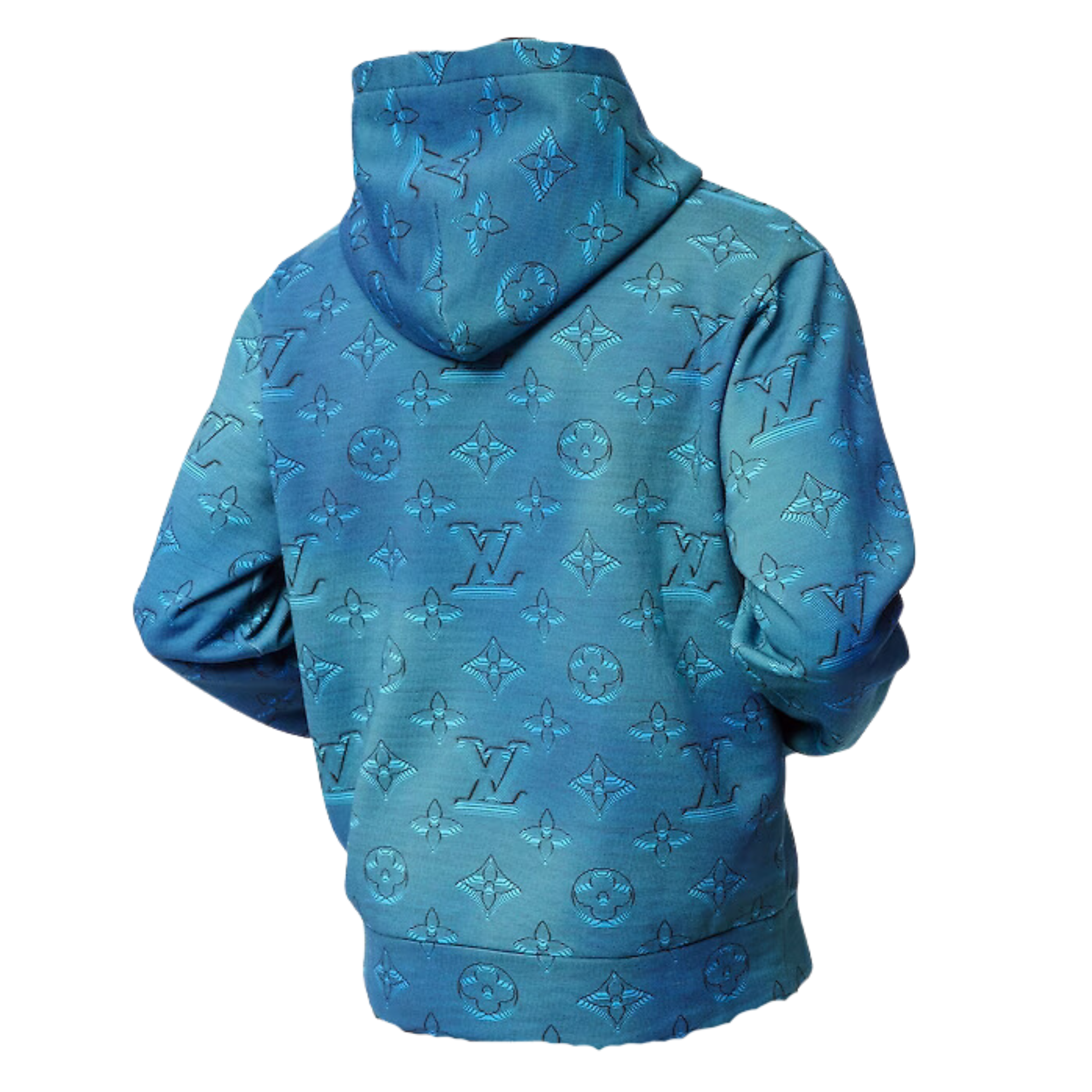 LUXURY HUB LOUIS VUITTON PRINTED ALL OVER HOODIE