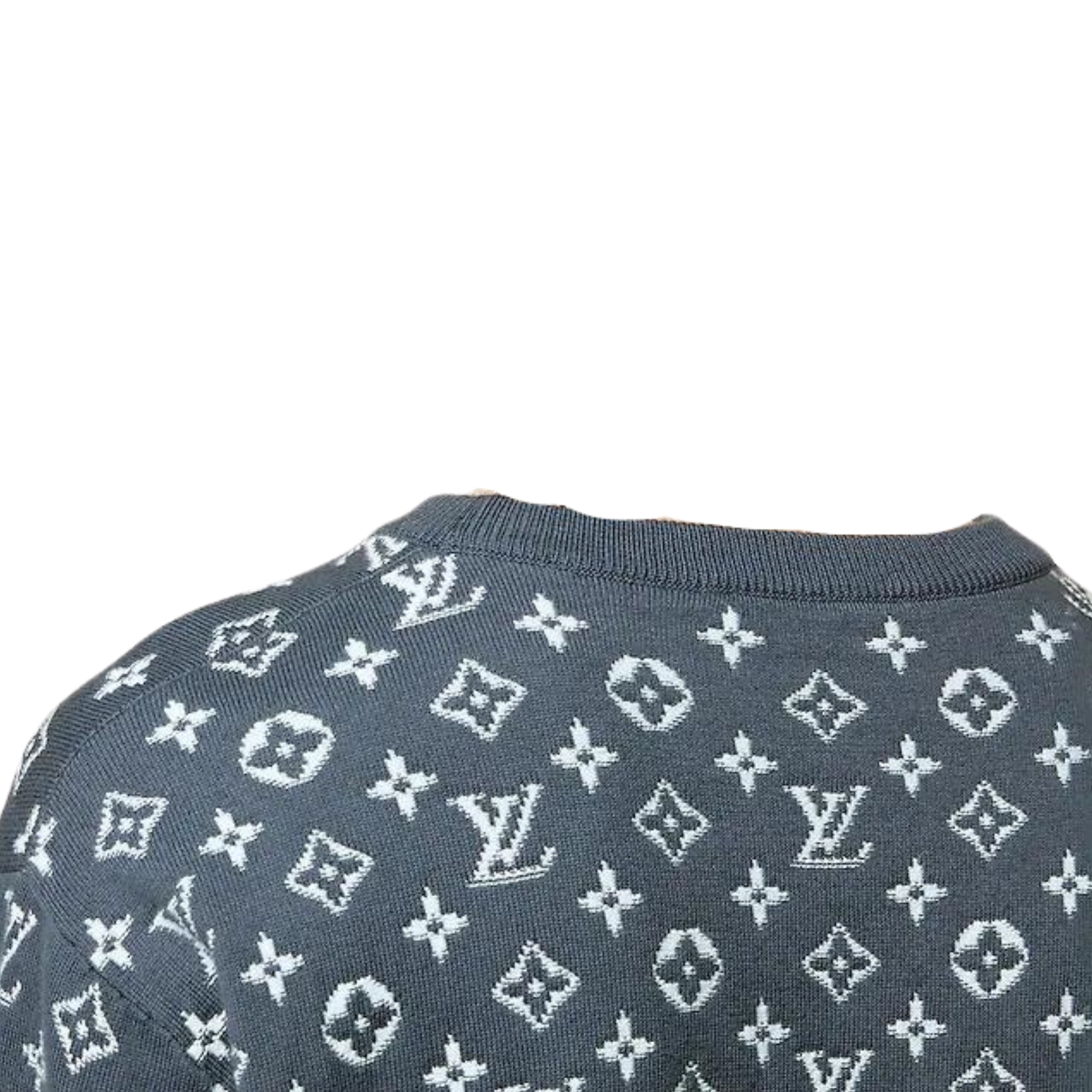 LUXURY HUB LOUIS VUITTON GRADIENT COTTON CREW NECK SWEATSHIRT