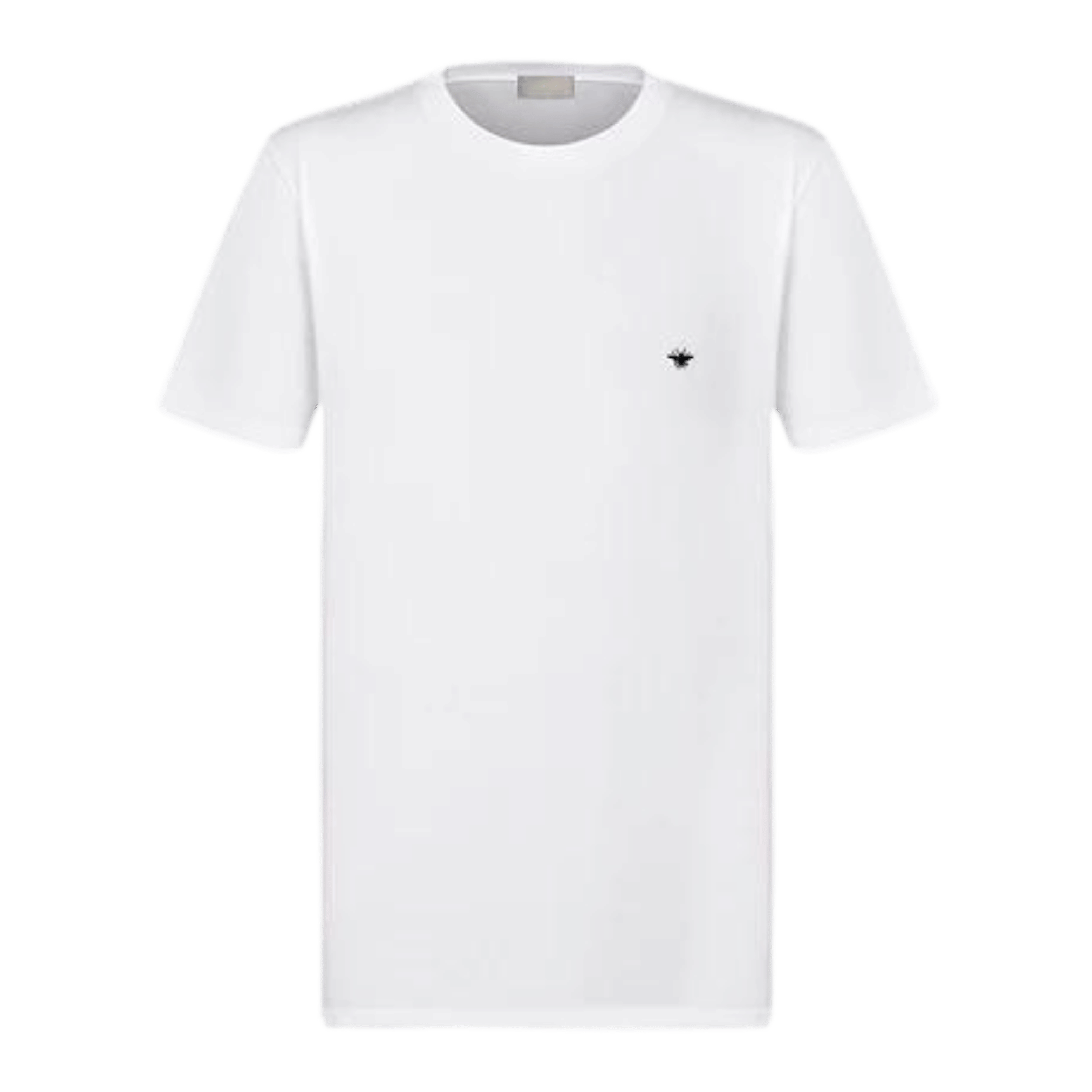 LUXURY HUB CHRISTIAN 'DIOR' BEE EMBROIDERED TEE