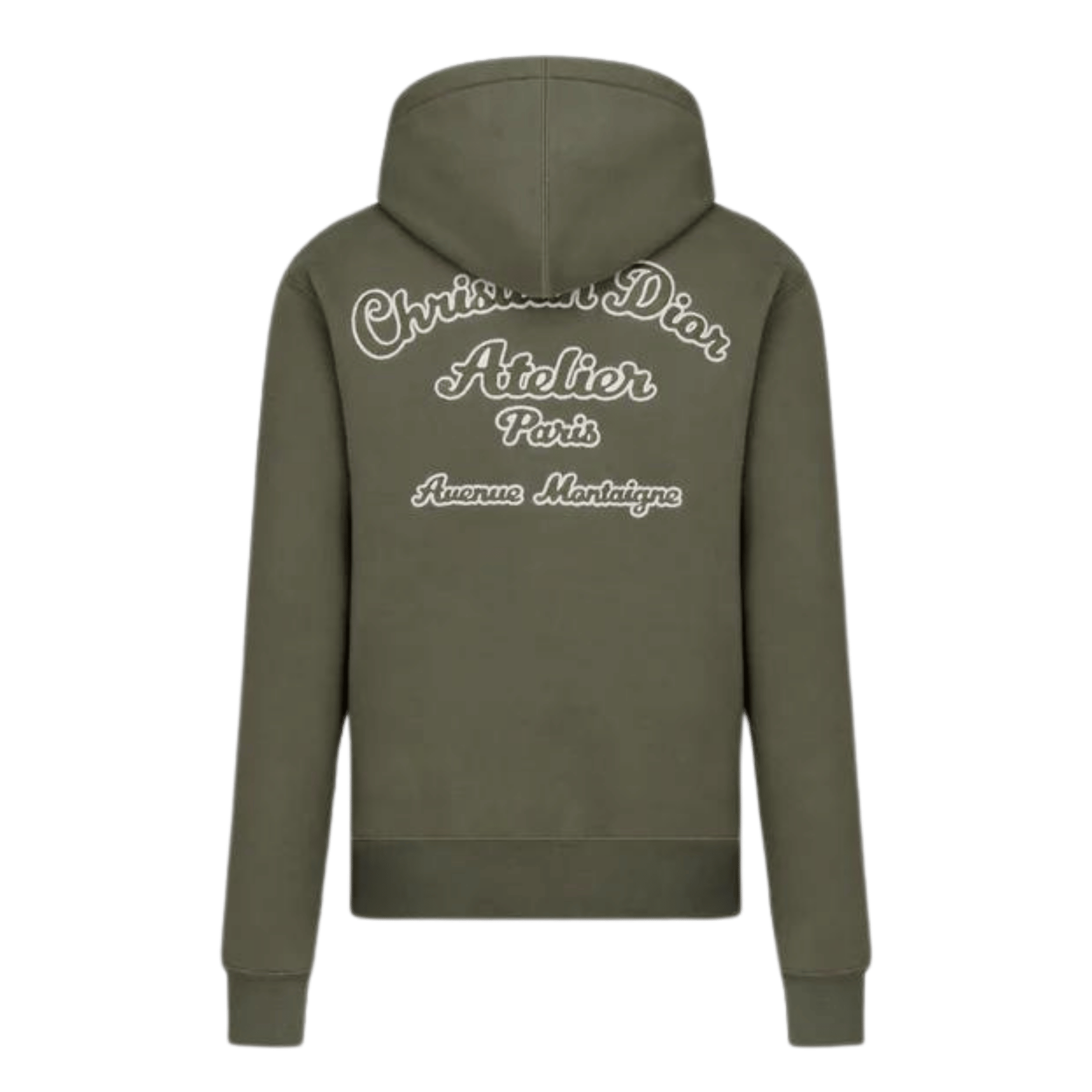 LUXURY HUB CHRISTIAN 'DIOR' ATELIER HOODED SWEATSHIRT