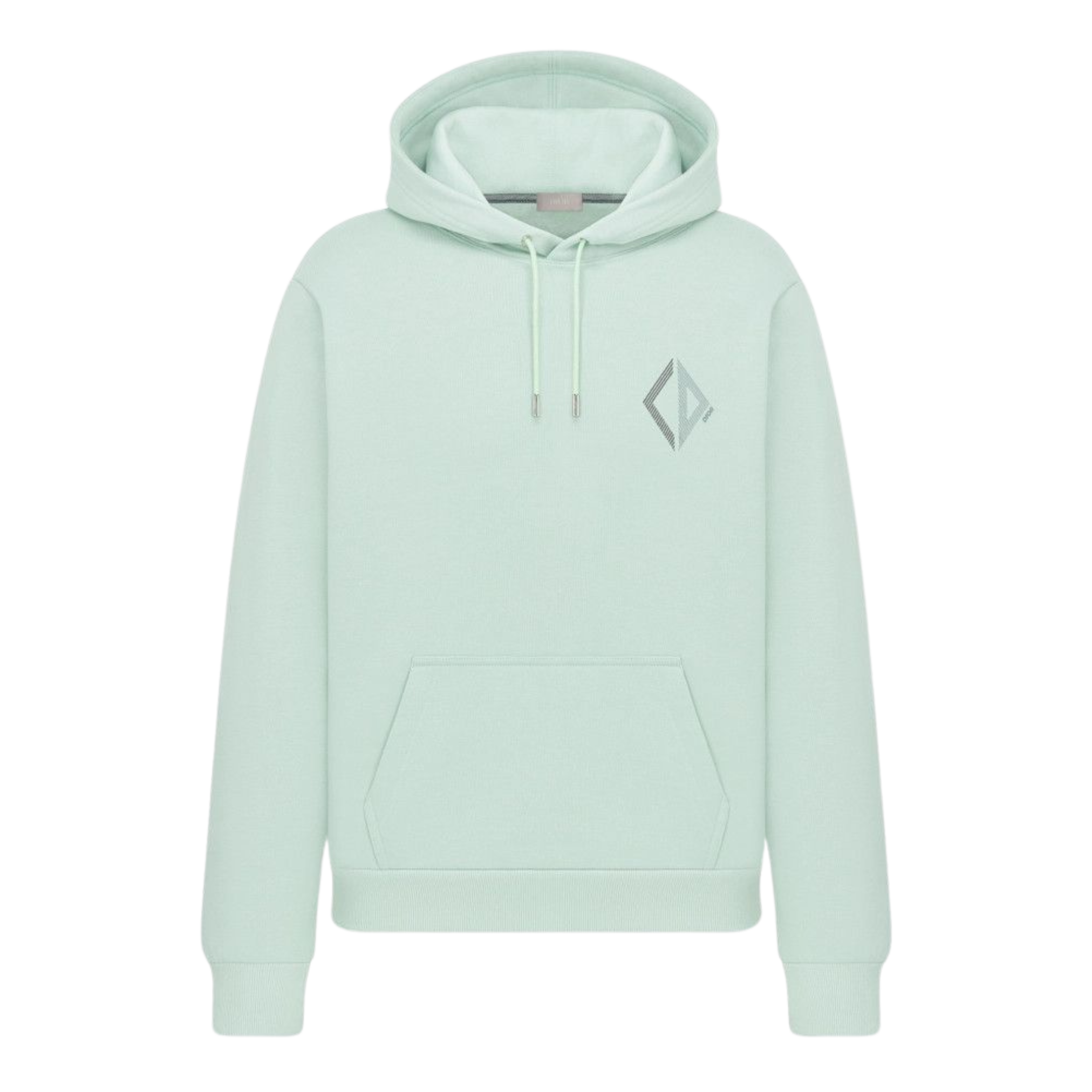 LUXURY HUB CHRISTIAN 'DIOR' DIAMOND HOODED SWEATSHIRT