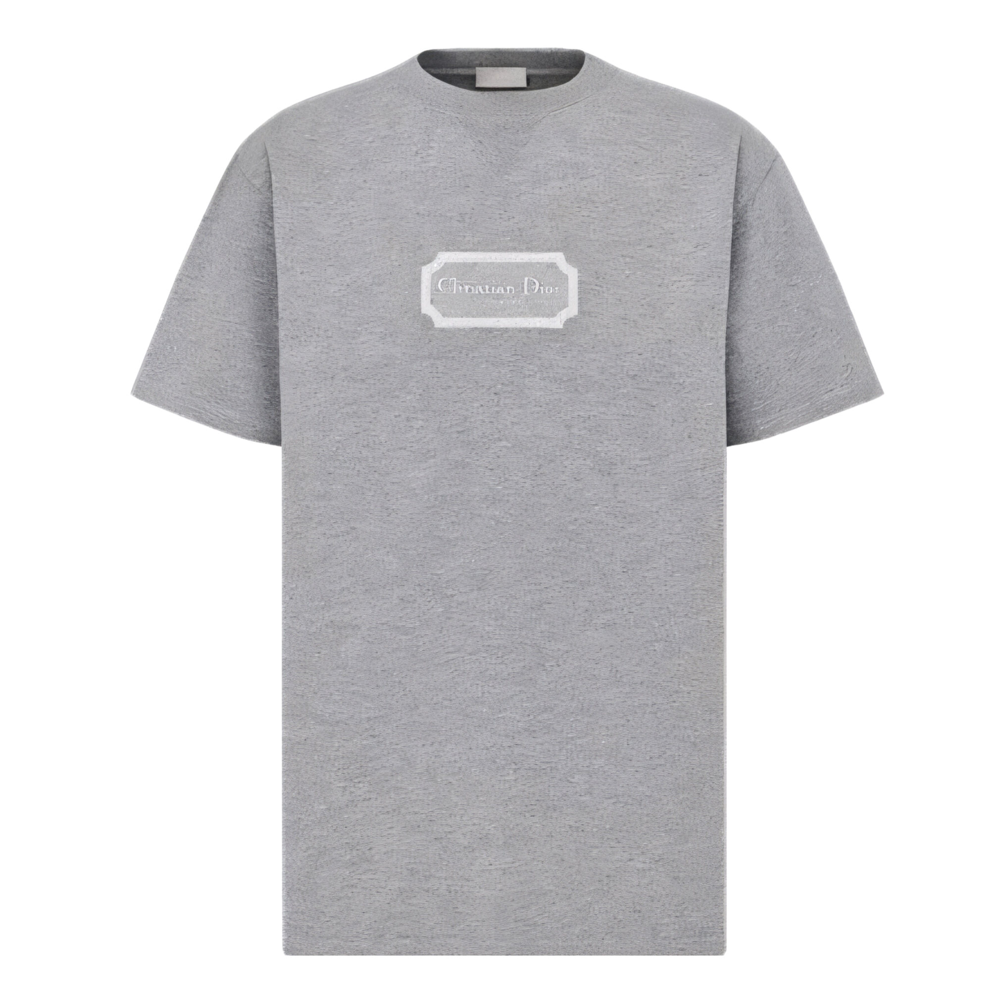 LUXURY HUB CHRISTIAN 'DIOR' PLAQUE TEE