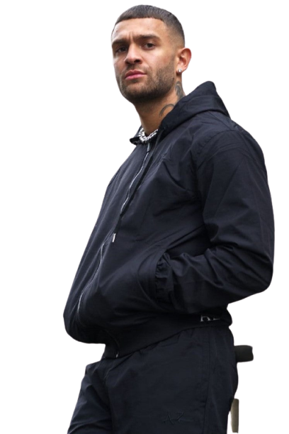 LUXURY HUB ALEXANDER REIGN NYLON HOODIE